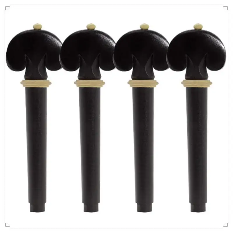 Ebony Wood Violin Pegs Chin Rest Violin Chinrest End Pin Tuner Tailpiece Set 4/4 Violin Replacement
Ebony Wood Violin Pegs Chin Rest Violin Chinrest End Pin Tuner Tailpiece Set 4/4 Violin Replacement
