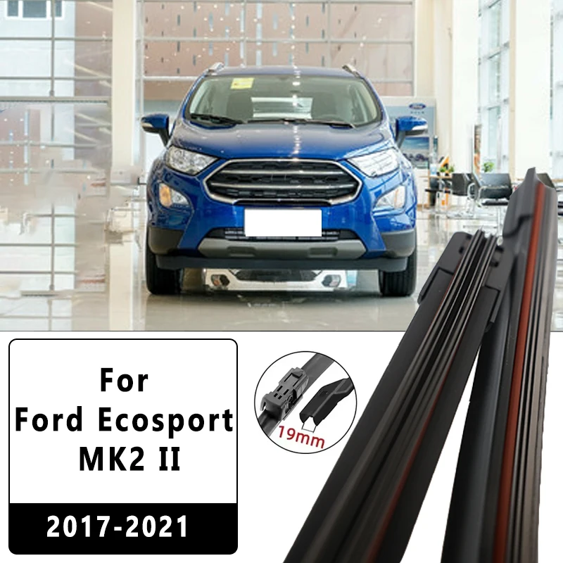 Car Front Windscreen Wiper Blades Brushes Windshield Window Cutter Accessories 2PCS for Ford Ecosport MK2 II 2017-2021 "22+16"
Car Front Windscreen Wiper Blades Brushes Windshield Window Cutter Accessories 2PCS for Ford Ecosport MK2 II 2017-2021 "22+16"