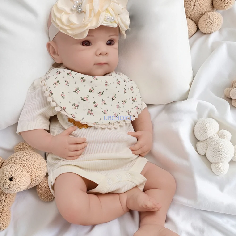 19Inch Silicone Reborn Baby Doll Soft & Lovely Hand-Painted Rebieth Girl For Art Collection Nursery Teaching Holiday Gifts
19Inch Silicone Reborn Baby Doll Soft & Lovely Hand-Painted Rebieth Girl For Art Collection Nursery Teaching Holiday Gifts
