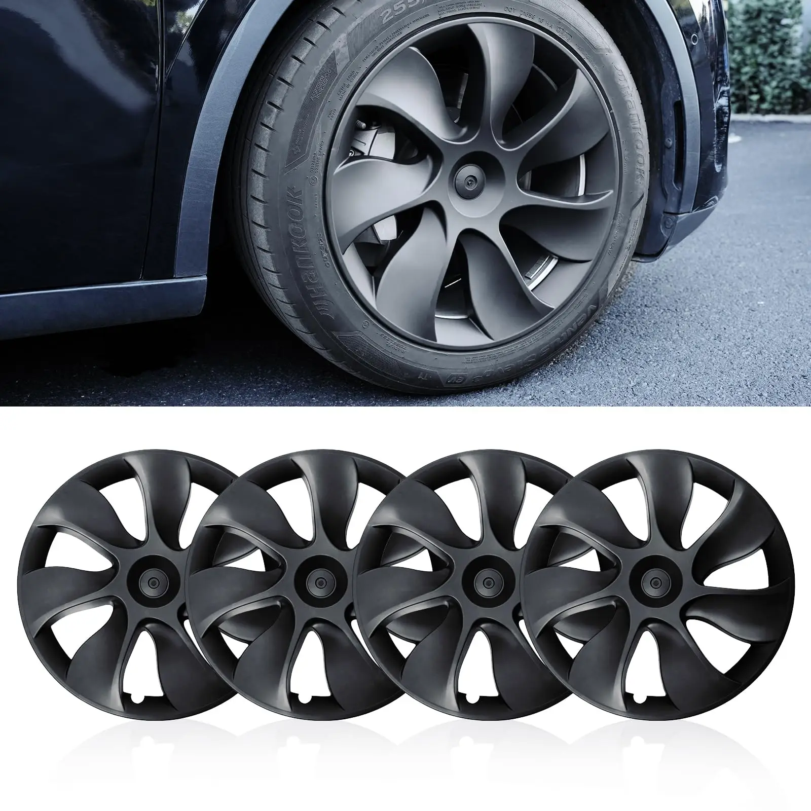 Wheel Caps for Tesla Model Y 2021-2024 19-Inch Hub Cap Performance Replacement Automobile Hubcap Full Rim Cover Accessories
Wheel Caps for Tesla Model Y 2021-2024 19-Inch Hub Cap Performance Replacement Automobile Hubcap Full Rim Cover Accessories