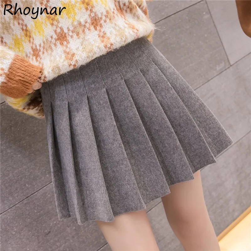 Pleated Skirts Women Preppy Style Mini High Waist Tender Pure Autumn Ulzzang Fashion Y2k Girls All-match Юбка Женская Daily Chic
Pleated Skirts Women Preppy Style Mini High Waist Tender Pure Autumn Ulzzang Fashion Y2k Girls All-match Юбка Женская Daily Chic