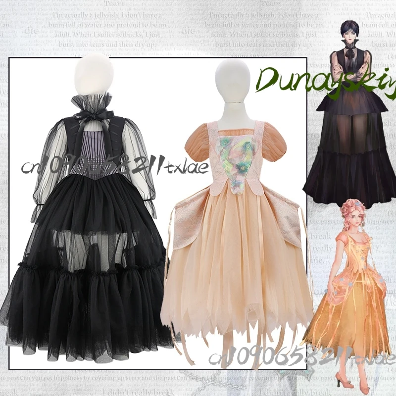 Wed Enid Dinner Party Girls Cosplay Costumes Princess Dress Lolita Dark Gothic Punk Pink Kawaii Elegant Cute Stage Halloween
Wed Enid Dinner Party Girls Cosplay Costumes Princess Dress Lolita Dark Gothic Punk Pink Kawaii Elegant Cute Stage Halloween