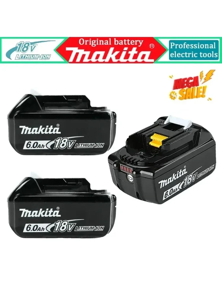Original Makita battery, makita 18v tools battery 6Ah/5Ah/3Ah for Makita drill LXT DTW700 DF487 DTD173 DGA404 DJV182 HR140D
Original Makita battery, makita 18v tools battery 6Ah/5Ah/3Ah for Makita drill LXT DTW700 DF487 DTD173 DGA404 DJV182 HR140D