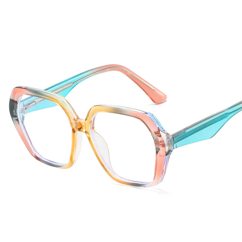 European and American style large-frame anti-blue-light glasses for women, as a daily decorative eyewear frame
European and American style large-frame anti-blue-light glasses for women, as a daily decorative eyewear frame