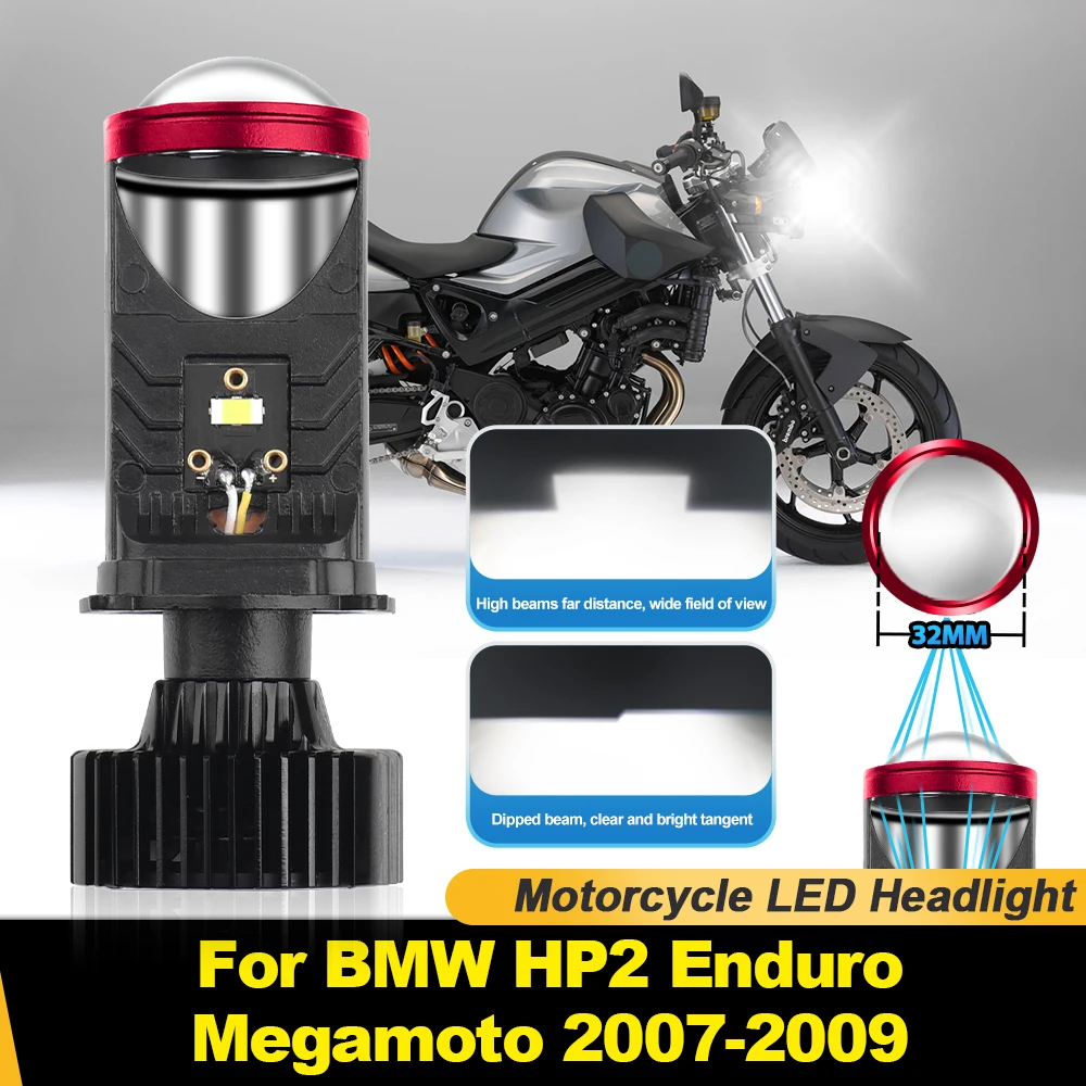 H4 LED Motorcycle Headlight Bulb 30000LM Hi/LO Beam Projector Lens Moto Light 6000K For BMW HP2 Enduro Megamoto 2007 2008 2009
H4 LED Motorcycle Headlight Bulb 30000LM Hi/LO Beam Projector Lens Moto Light 6000K For BMW HP2 Enduro Megamoto 2007 2008 2009