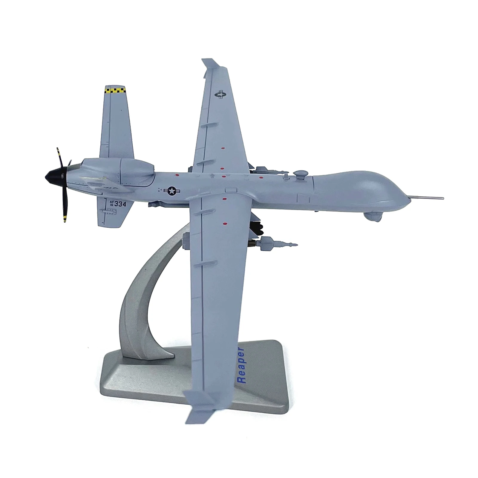 AF1 1/72 Scale Alloy Aircraft Model MQ-9 Death Reaper Reconnaissance Aircraft Plane Model Collection Display
AF1 1/72 Scale Alloy Aircraft Model MQ-9 Death Reaper Reconnaissance Aircraft Plane Model Collection Display