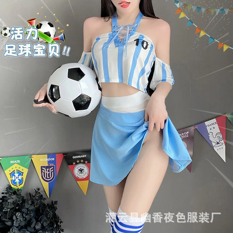 Cheerleading Bed, Hot Flirting, Passionate Seduction, Football Baby Suit Lingerie Sexy Women Exotic Dancewear Stripper Clothes
Cheerleading Bed, Hot Flirting, Passionate Seduction, Football Baby Suit Lingerie Sexy Women Exotic Dancewear Stripper Clothes