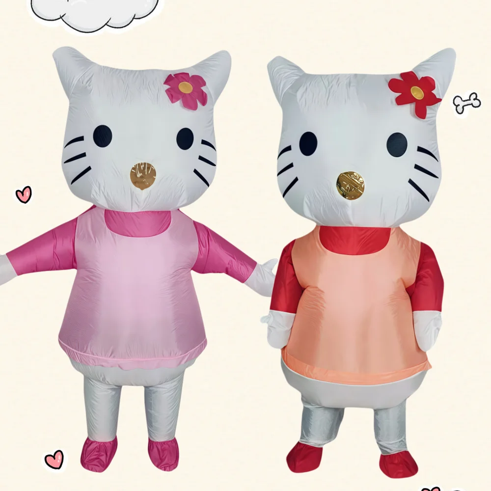 Cute two-color cat inflatable costume, cute cartoon cat costume props, fun performance atmosphere, walking cat inflatable costum
Cute two-color cat inflatable costume, cute cartoon cat costume props, fun performance atmosphere, walking cat inflatable costum