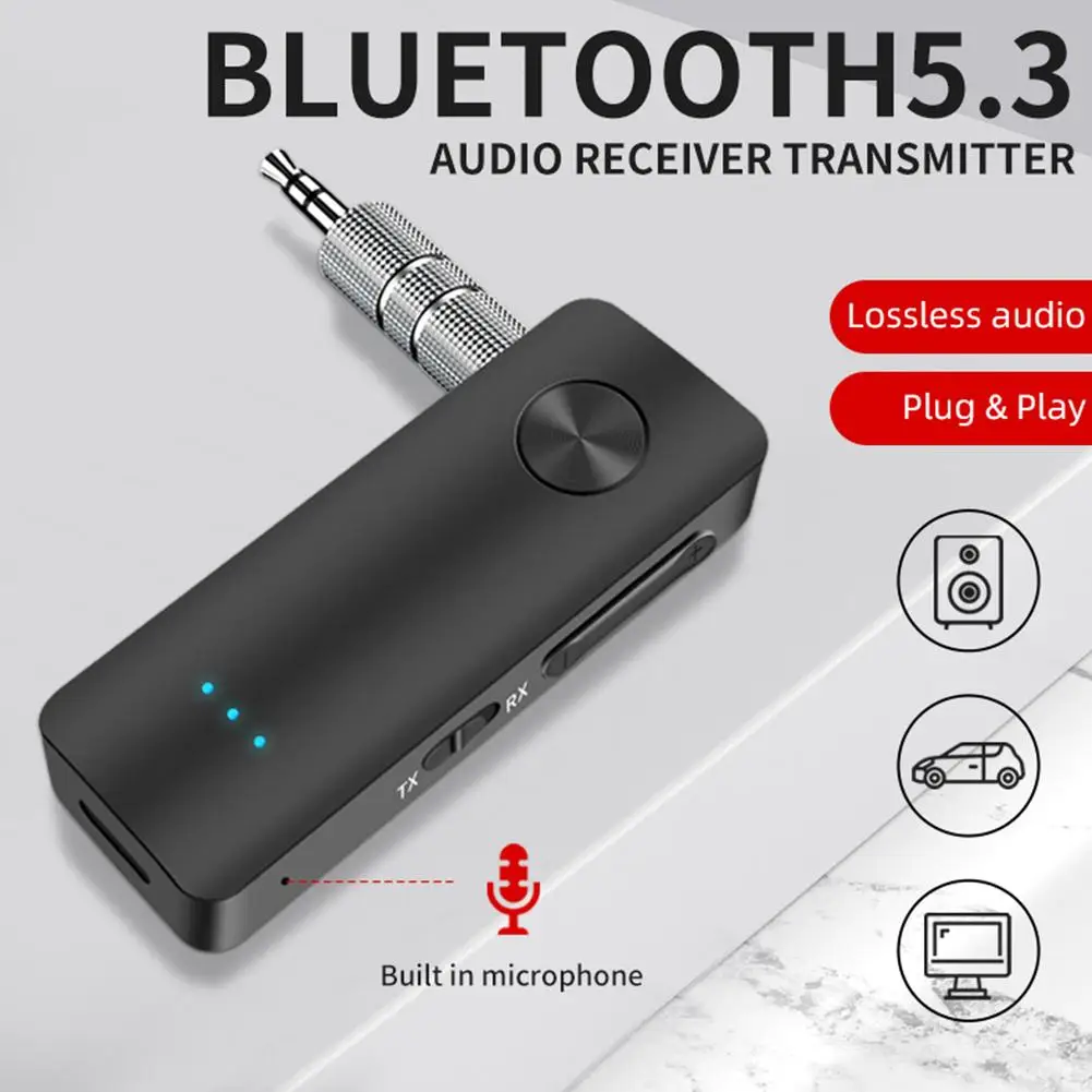 Car Bluetooth-compatible Receiver Transmitter 2-in-1 Wireless Audio Adapter Portable Hands-Free Car Kits With AUX 3.5mm
Car Bluetooth-compatible Receiver Transmitter 2-in-1 Wireless Audio Adapter Portable Hands-Free Car Kits With AUX 3.5mm
