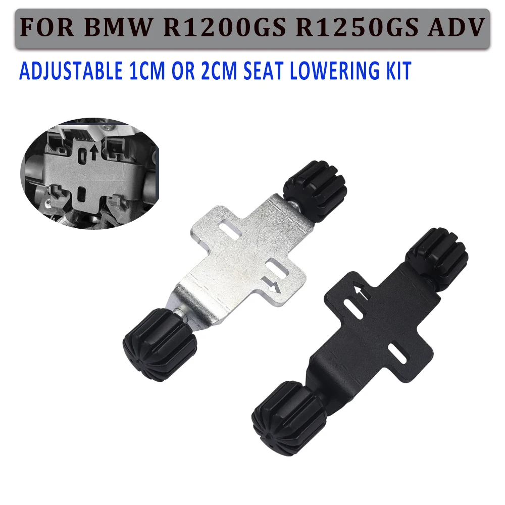 For BMW R1250GS R1250 GS ADV R1200RT R1250RT R1200 GS LC ADV S1000XR K1600 B Rubber Rider Seat Lowering Adjustable Kit 10mm 20mm