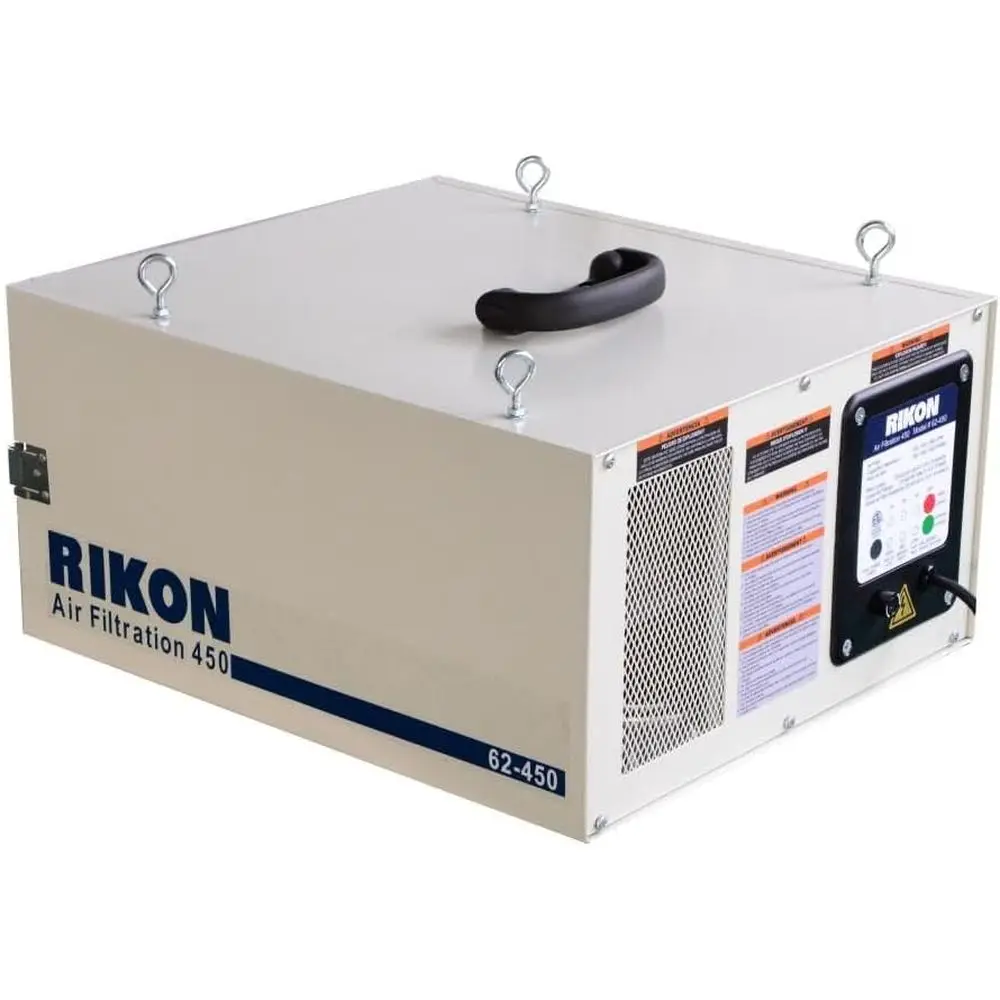 3-Speed Remote-Controlled Air Circulation System for Large Rooms up to 400 Square Feet - Cleans Air 8 Times Per Hour
3-Speed Remote-Controlled Air Circulation System for Large Rooms up to 400 Square Feet - Cleans Air 8 Times Per Hour