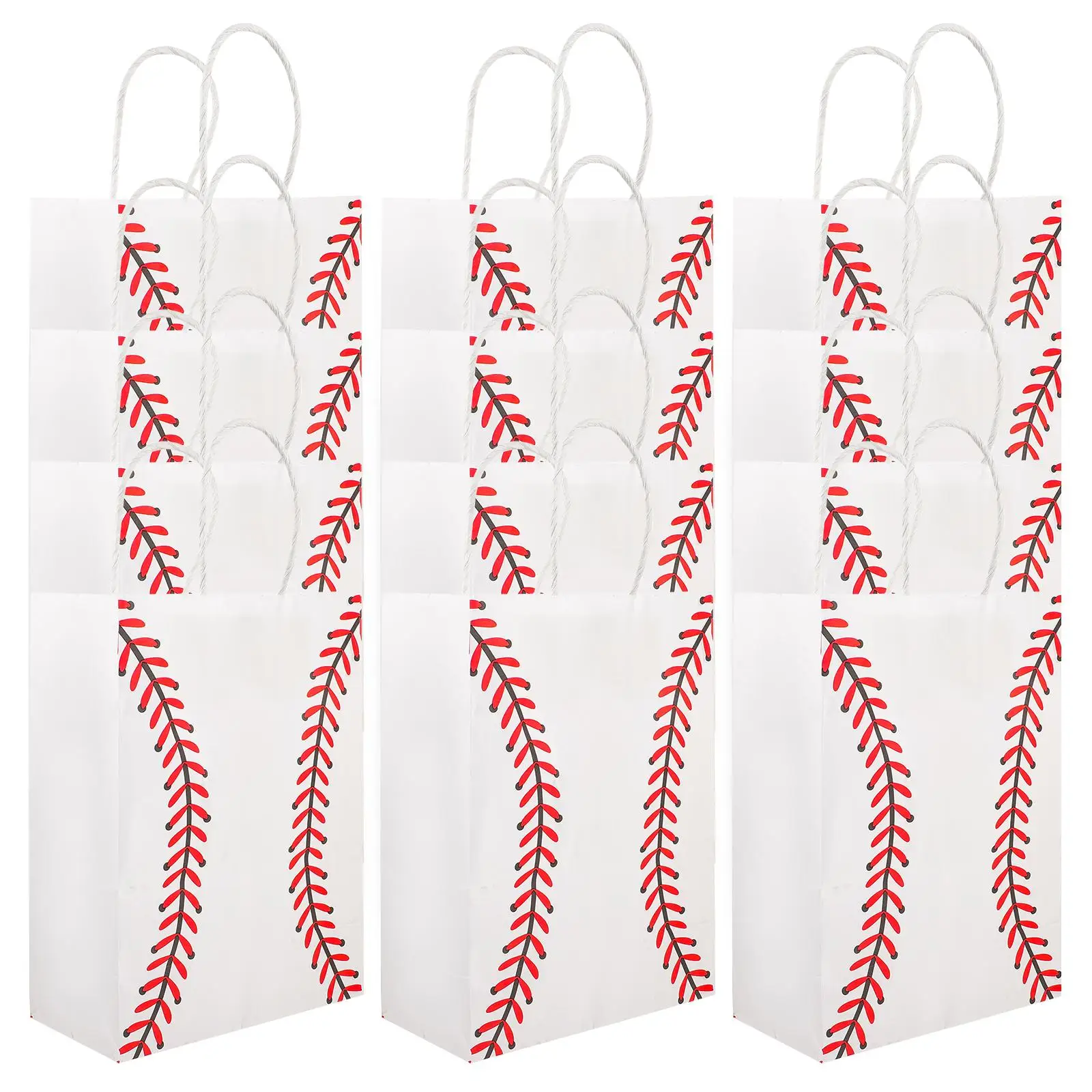 12 Pcs Baseball Themed Wrap Bag Small Gift Bags Snack Candy Paper with Handles Shopping
12 Pcs Baseball Themed Wrap Bag Small Gift Bags Snack Candy Paper with Handles Shopping