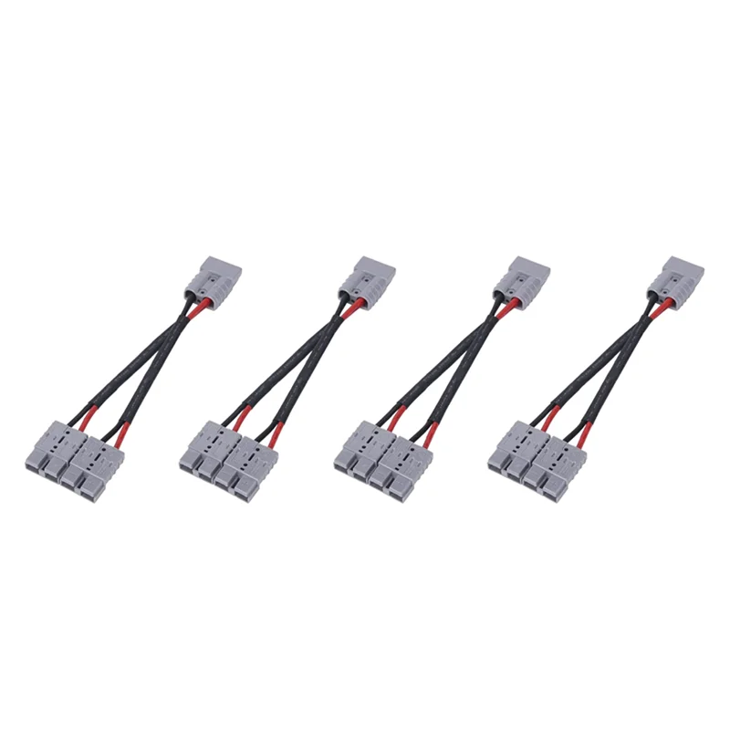 4X 50A For Anderson Plug Connector Dual Y Adapter Battery Power Connector Forklift Power Plug Connector With 6MM Cable
4X 50A For Anderson Plug Connector Dual Y Adapter Battery Power Connector Forklift Power Plug Connector With 6MM Cable