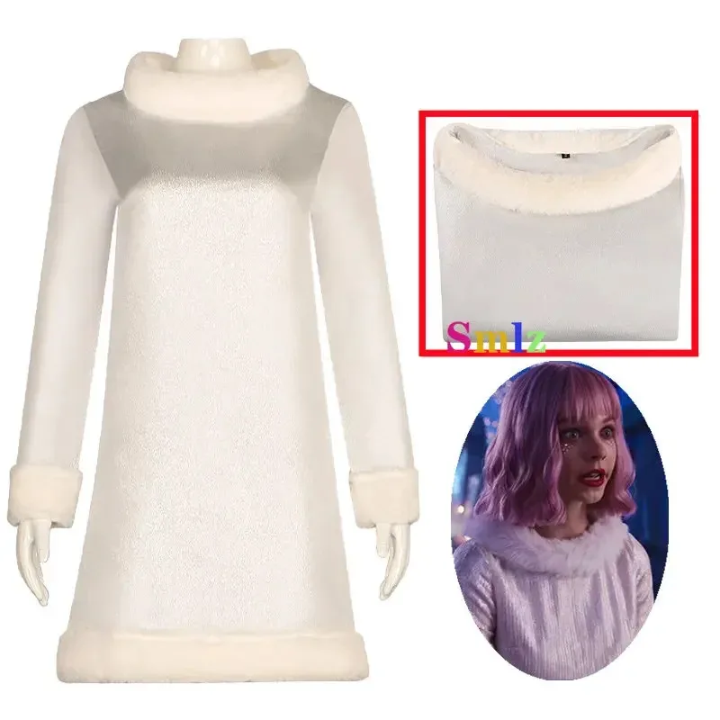 Enid Sinclair Cosplay Anime Women Girls Costume Roleplay Fantasia White Dress Halloween Carnival Cloth Disguise Dress
Enid Sinclair Cosplay Anime Women Girls Costume Roleplay Fantasia White Dress Halloween Carnival Cloth Disguise Dress