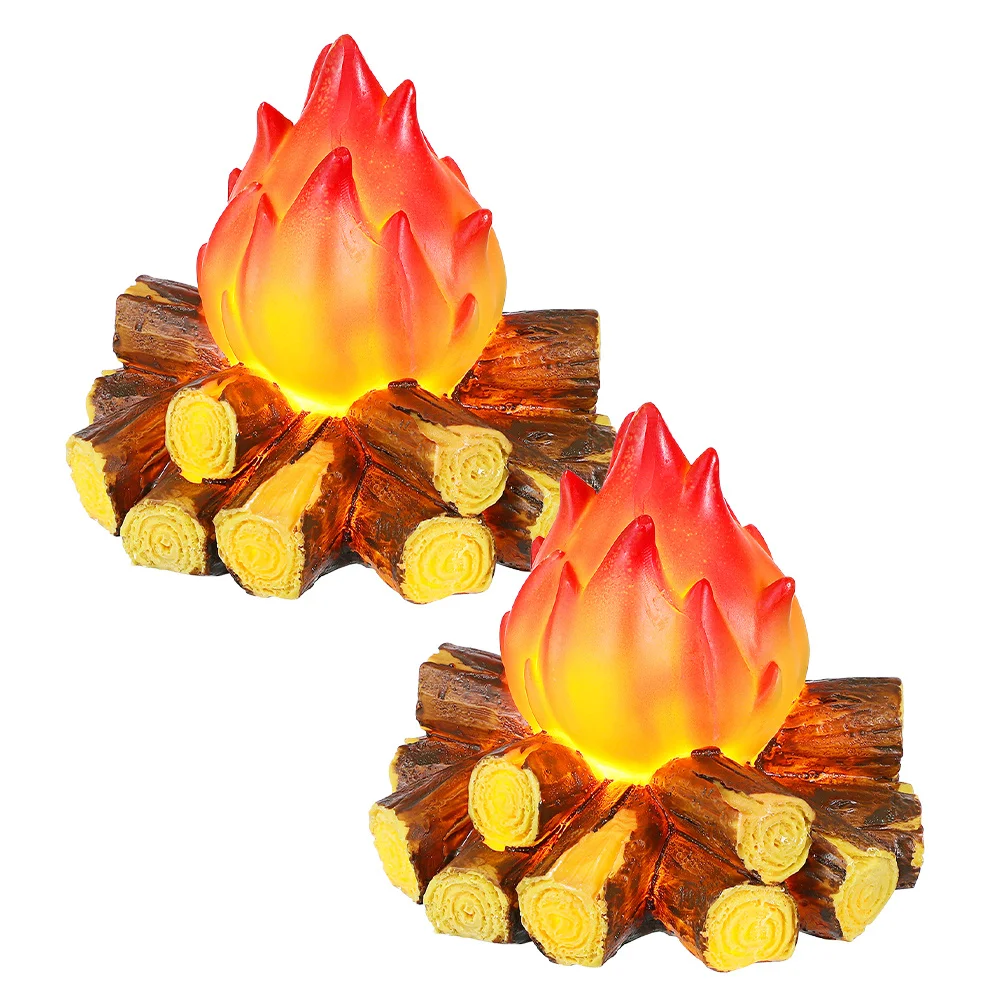 2Pcs Simulated Flame LED Fake Campfire Lantern Decorative Fire Effect Light for Christmas Halloween Outdoor Use
2Pcs Simulated Flame LED Fake Campfire Lantern Decorative Fire Effect Light for Christmas Halloween Outdoor Use