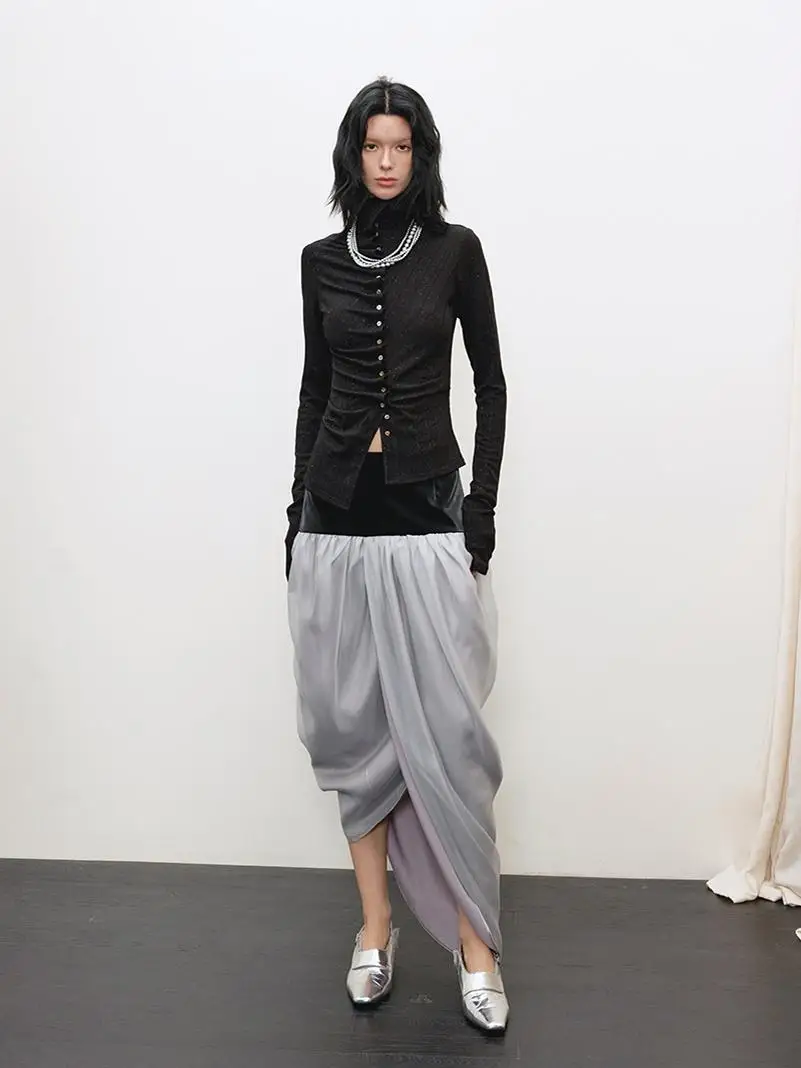 Silver ey Color Blo Denim Pattern Asymmetrical f Skirt Dra Leather Skirts for Women Commute Sle mid Waist Fit
Silver ey Color Blo Denim Pattern Asymmetrical f Skirt Dra Leather Skirts for Women Commute Sle mid Waist Fit