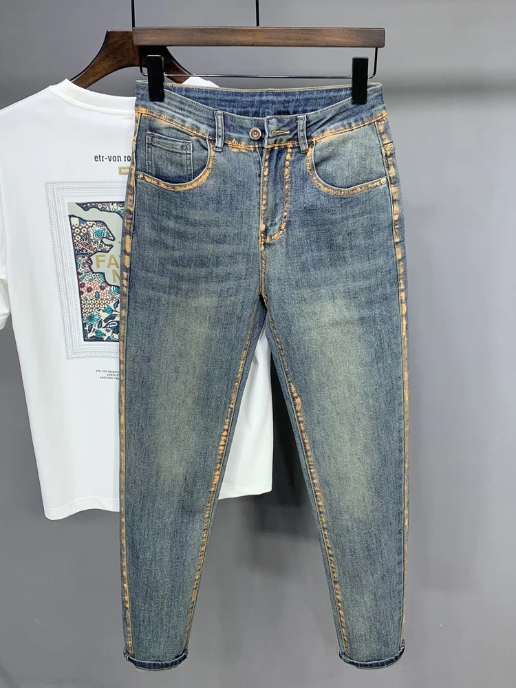 Slim Fit Men's Denim Jeans Autumn Winter Heavyweight American Retro High Street Faionable Straight Leg Wear Resistant Casua...
Slim Fit Men's Denim Jeans Autumn Winter Heavyweight American Retro High Street Faionable Straight Leg Wear Resistant Casua...