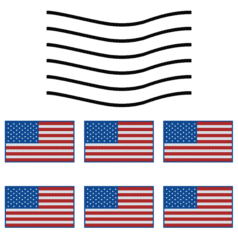 1 set Reflective Flag Magnet Set for Car Fridge Decoration Independence Day Stickers Kitchen Magnets DIY Party
1 set Reflective Flag Magnet Set for Car Fridge Decoration Independence Day Stickers Kitchen Magnets DIY Party