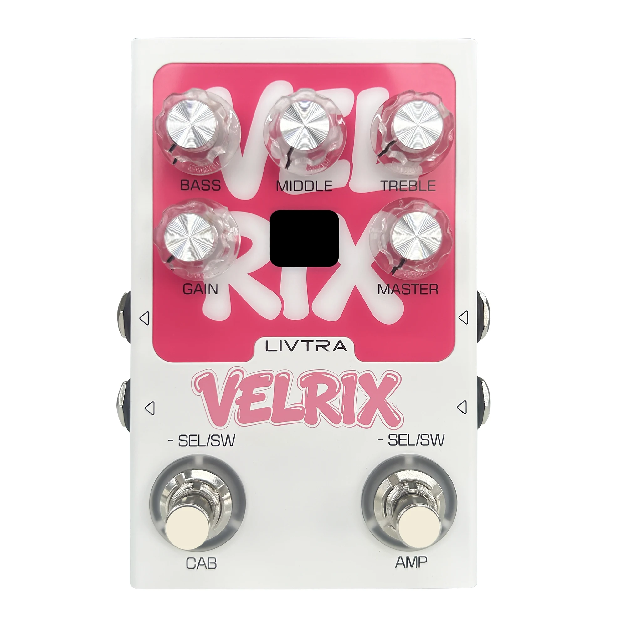LIVTRA VELRIX Amp & IR Guitar Pedal, 9 Preamp+9 Cabinet Models, NAM/IR Support, USB Recording, FX Loop for Electric Guitar/Bass
LIVTRA VELRIX Amp & IR Guitar Pedal, 9 Preamp+9 Cabinet Models, NAM/IR Support, USB Recording, FX Loop for Electric Guitar/Bass