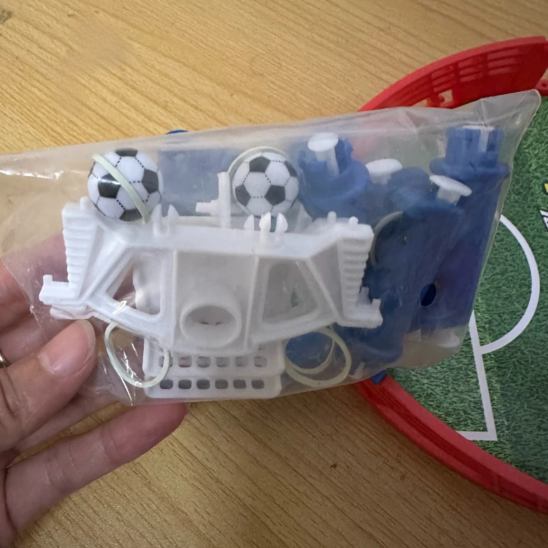Party Football Toy: Desktop Finger Flicking Game for 2-4 Players. Perfect for Birthdays & Family Gatherings 
Party Football Toy: Desktop Finger Flicking Game for 2-4 Players. Perfect for Birthdays & Family Gatherings