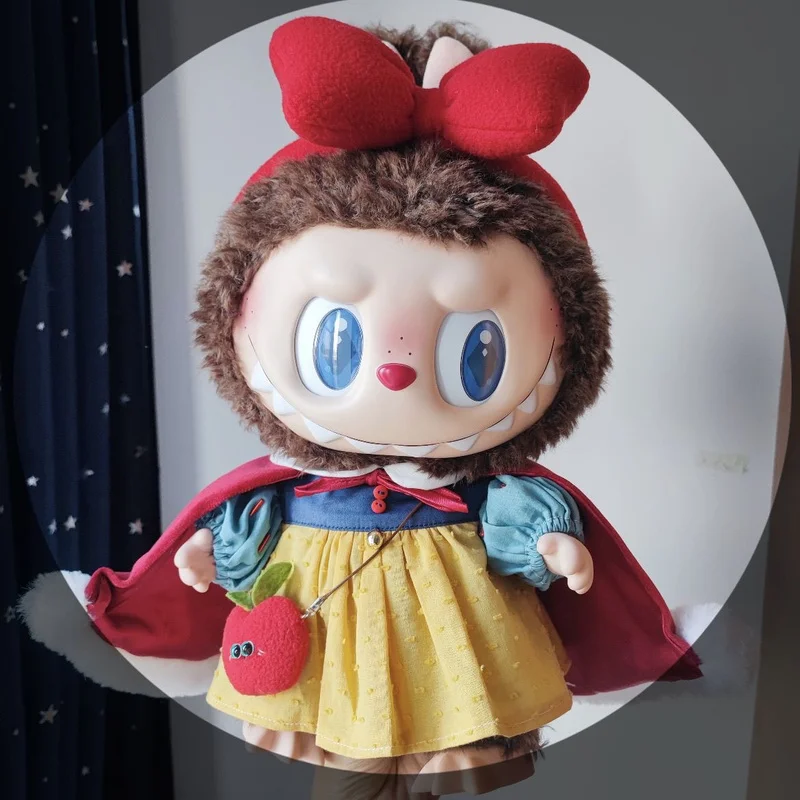 17cm Labubu Clothes Snow White Doll Costume First And Second Generation Labubu Pendant Vinyl Doll Replacement Set
17cm Labubu Clothes Snow White Doll Costume First And Second Generation Labubu Pendant Vinyl Doll Replacement Set