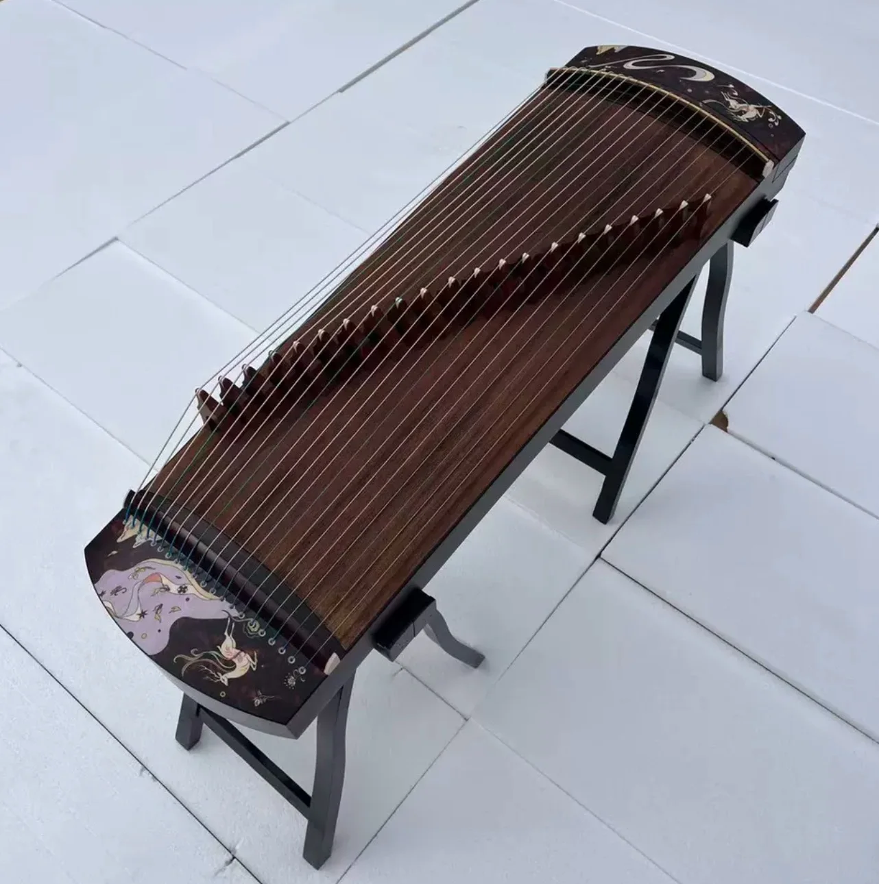 Guzheng 21 strings zither 100cm Professional performance Chinese string instruments
Guzheng 21 strings zither 100cm Professional performance Chinese string instruments