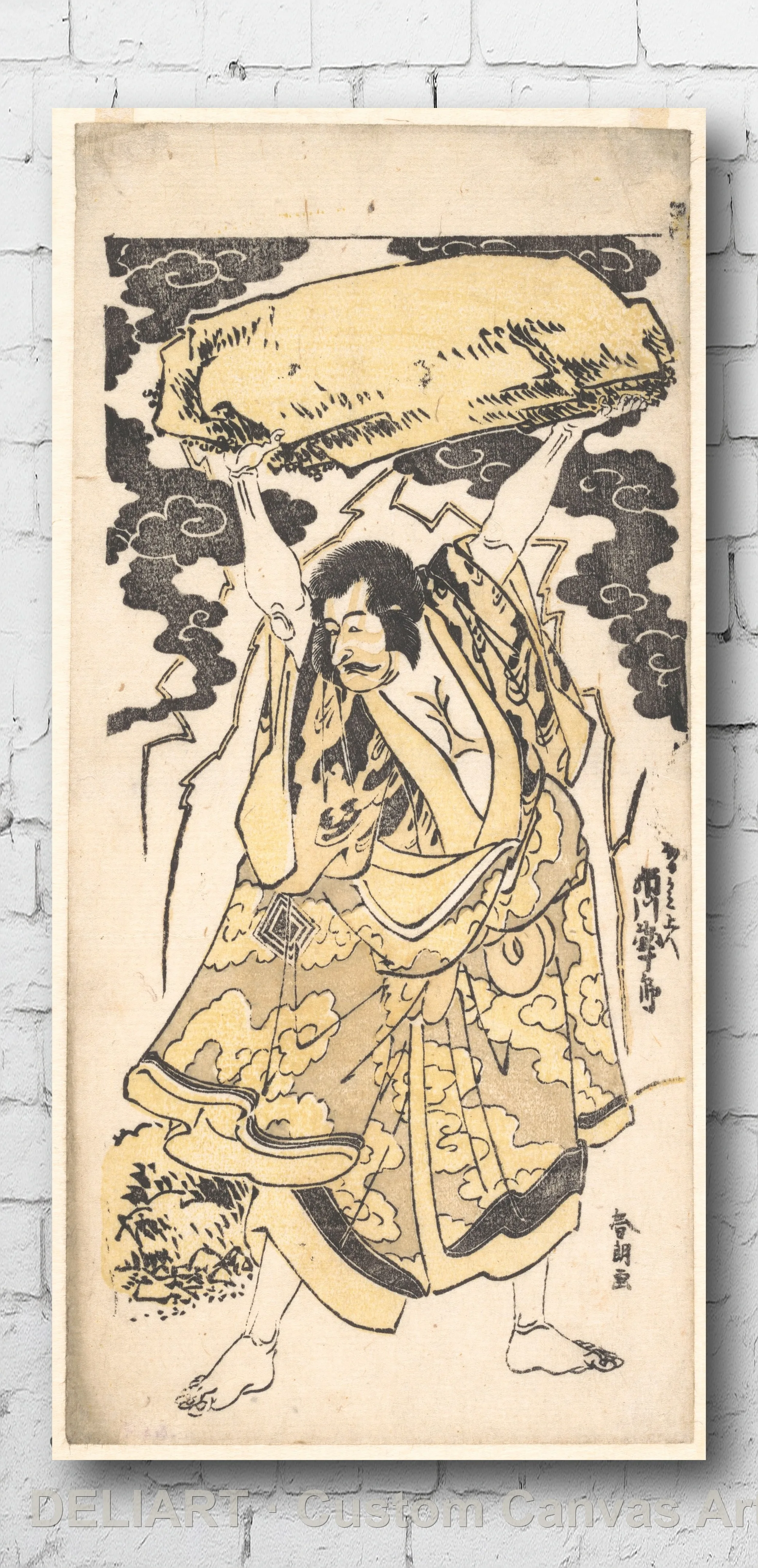 Japanese Ukiyo-e Wave Premium Canvas Poster - Custom Size Wall Art - Home Room Decor - Hallway Giclee Quality Print
Japanese Ukiyo-e Wave Premium Canvas Poster - Custom Size Wall Art - Home Room Decor - Hallway Giclee Quality Print