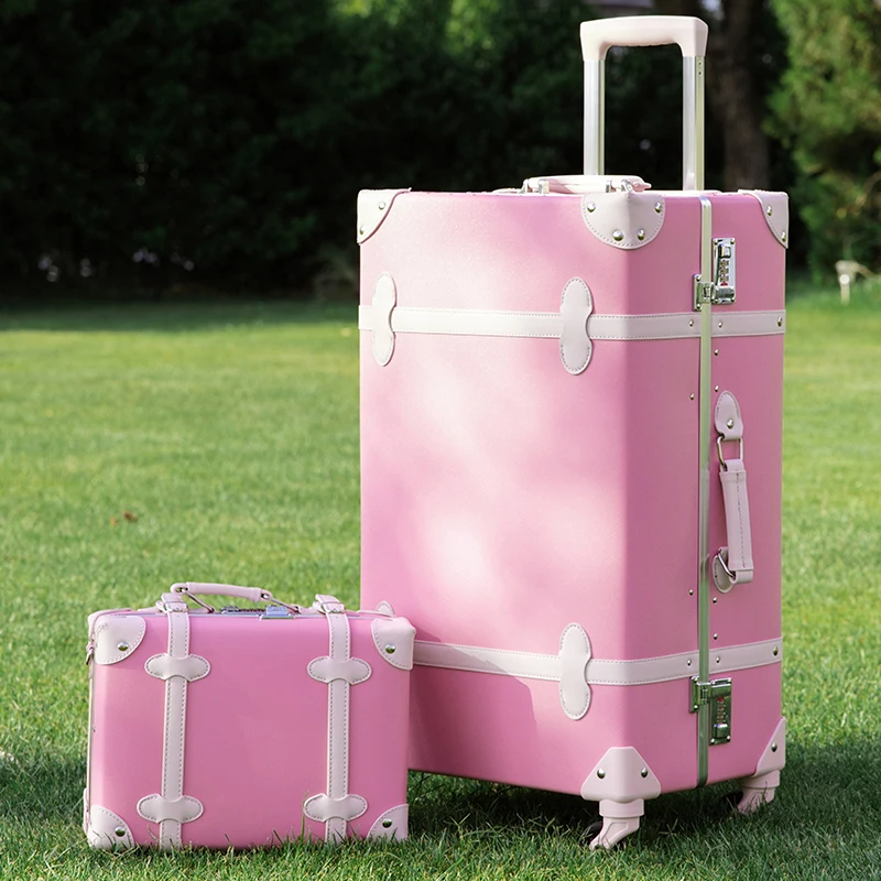 2025 New Retro Suitcase Aluminum Frame Female 20-inch Luggage High Value Travel Suitcases 26" Password Trolley Case Luggage Set
2025 New Retro Suitcase Aluminum Frame Female 20-inch Luggage High Value Travel Suitcases 26" Password Trolley Case Luggage Set