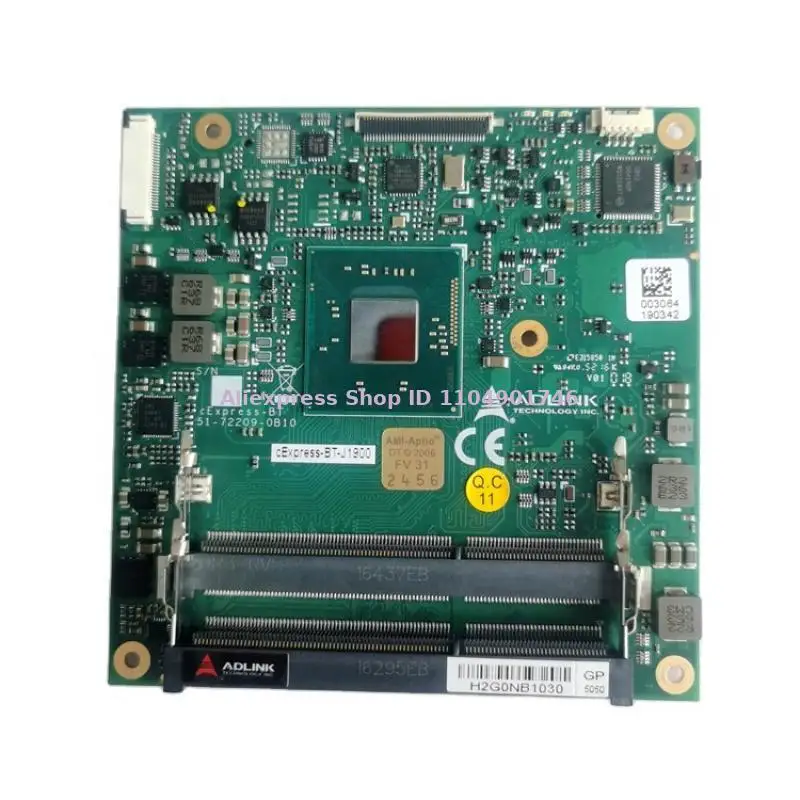 Applicable to ADLINK CExpress-BT-J1900 51-72209-0B10 CExpress-BT-E3845-L OptosC Original Industrial Motherboard CPU Module
Applicable to ADLINK CExpress-BT-J1900 51-72209-0B10 CExpress-BT-E3845-L OptosC Original Industrial Motherboard CPU Module