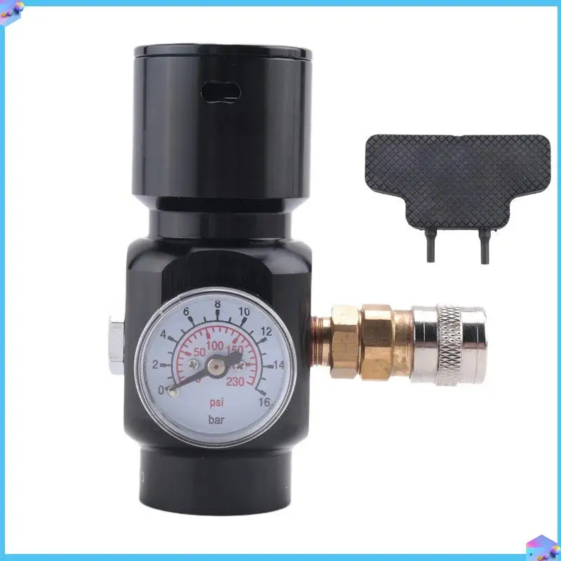A43T Regulator Mini Co2 Regulator For Pneumatic Tools Including Nailers, Staplers
A43T Regulator Mini Co2 Regulator For Pneumatic Tools Including Nailers, Staplers