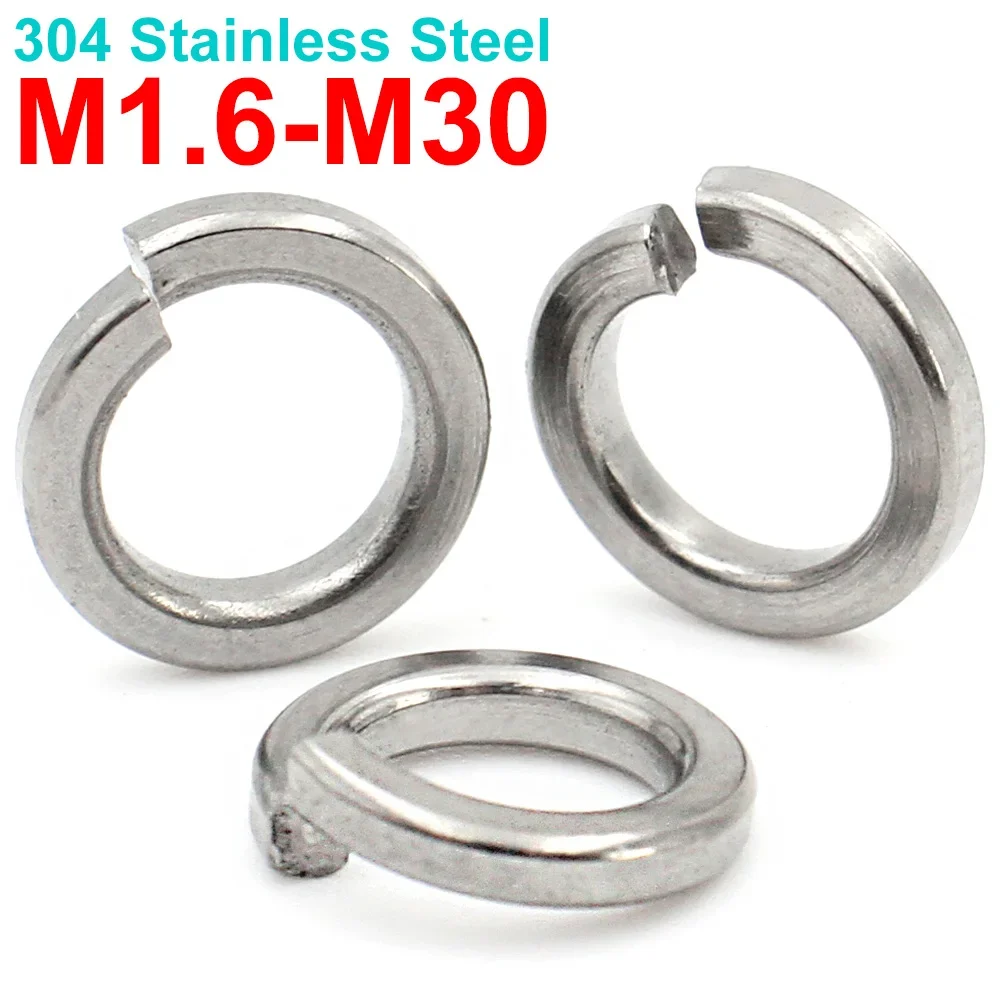 5-50pcs M1.6 M2 M2.5 M3 M4 M5 M6 M8 M10 M12 M16 M20 M22 M24 M27 M30 304 Stainless Steel Spring Split Lock Washer Elastic Gasket
5-50pcs M1.6 M2 M2.5 M3 M4 M5 M6 M8 M10 M12 M16 M20 M22 M24 M27 M30 304 Stainless Steel Spring Split Lock Washer Elastic Gasket