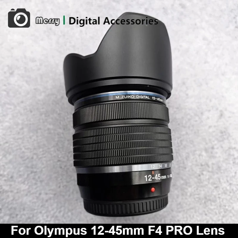 98% New Genuine For Olympus M.Zuiko Digital 12-45mm F4 PRO Lens Constant Aperture for Micro Four Thirds Mirrorless Camera
98% New Genuine For Olympus M.Zuiko Digital 12-45mm F4 PRO Lens Constant Aperture for Micro Four Thirds Mirrorless Camera