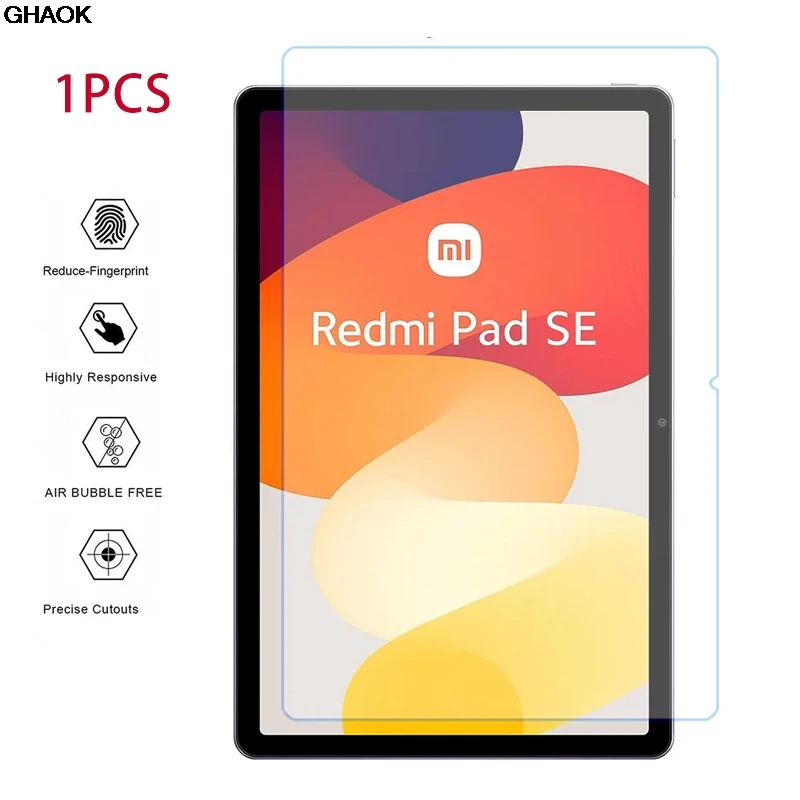 Закаленное стекло для Xiaomi Redmi Pad SE 11 дюймов 2023, защитная пленка для Redmi Pad SE, защитные пленки для экрана планшета
Закаленное стекло для Xiaomi Redmi Pad SE 11 дюймов 2023, защитная пленка для Redmi Pad SE, защитные пленки для экрана планшета