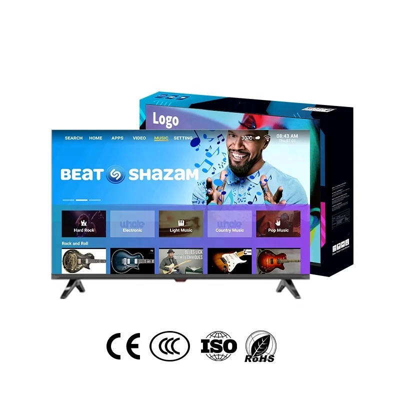 4K Smart TV 75 Inch LED Backlight UHD Android Television for Hotel Use
4K Smart TV 75 Inch LED Backlight UHD Android Television for Hotel Use