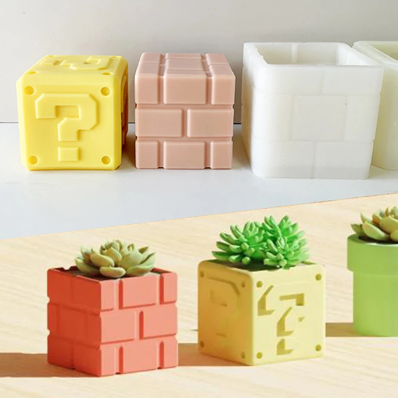 Large Question Mark Candle Silicone Molds DIY Creative Geometric Square Rubik's Cube Crafts Resin Plaster Soap Making Supplies
Large Question Mark Candle Silicone Molds DIY Creative Geometric Square Rubik's Cube Crafts Resin Plaster Soap Making Supplies