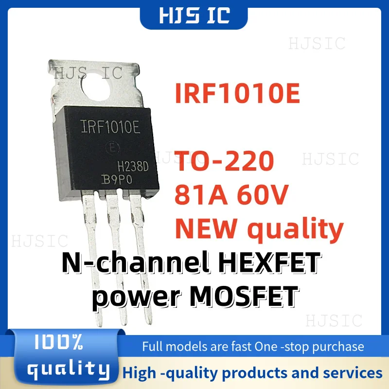 10 ~ 20 ~ 30 шт. новый 100% качество IRF1010EPBF IRF1010E F1010E IRF1010 TO-220 81A 60 В N-канальный HEXFET мощность MOS полевая трубка
10 ~ 20 ~ 30 шт. новый 100% качество IRF1010EPBF IRF1010E F1010E IRF1010 TO-220 81A 60 В N-канальный HEXFET мощность MOS полевая трубка