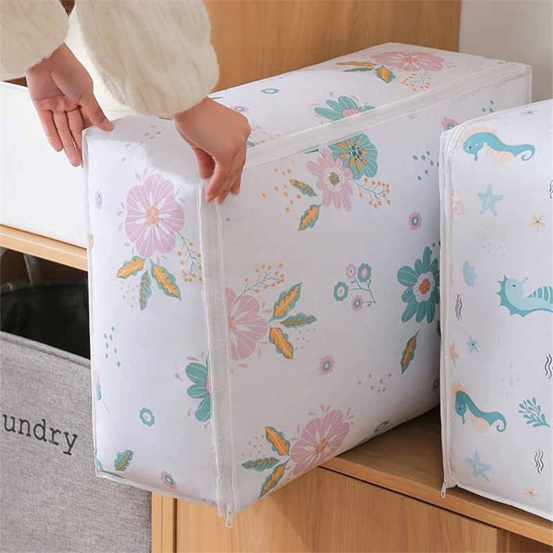 Small Fresh Printed Pattern Clothes Storage Bag, Portable Luggage Packing Bag, Multifunctional, Dustproof, Korean Style
Small Fresh Printed Pattern Clothes Storage Bag, Portable Luggage Packing Bag, Multifunctional, Dustproof, Korean Style