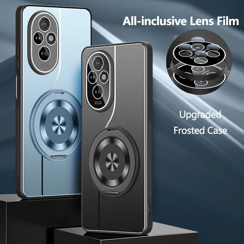 Case for Honor 300 200 100 Pro Magnetic Holder Rotating Bracket Ring Camera Lens Film Protection Metal Frosted Phone Cover
Case for Honor 300 200 100 Pro Magnetic Holder Rotating Bracket Ring Camera Lens Film Protection Metal Frosted Phone Cover