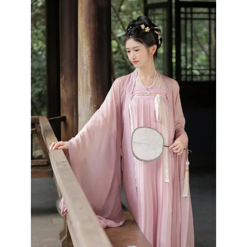 Women 2026 New Restored Tang Style Hanfu High-end Niche Fairy Temperament Luxury Gorgeous Ancient Dress
Women 2026 New Restored Tang Style Hanfu High-end Niche Fairy Temperament Luxury Gorgeous Ancient Dress