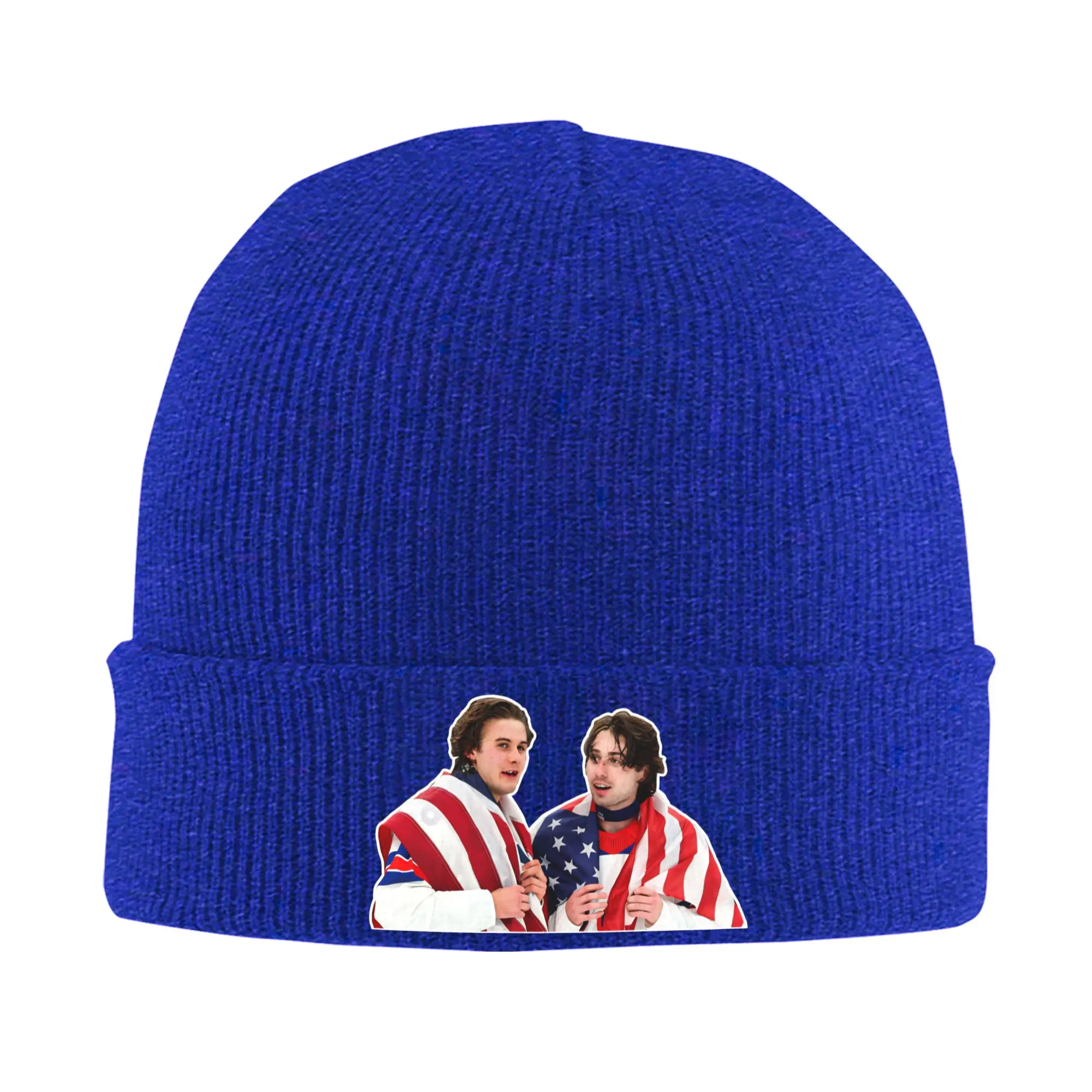 Jack and Quinn Hughes USA HOCKEY Gold Medal Knitted Hat Women's Men's Beanie Autumn Winter Hat Acrylic Hip Hop Caps
Jack and Quinn Hughes USA HOCKEY Gold Medal Knitted Hat Women's Men's Beanie Autumn Winter Hat Acrylic Hip Hop Caps
