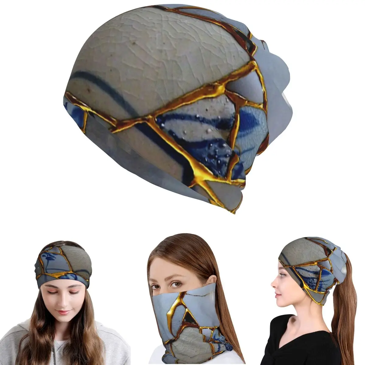 Kintsugi Bandana Neck Gaiter Wrap Scarf Warm Balaclava Beanies Hat for Men Women Adult Winter
Kintsugi Bandana Neck Gaiter Wrap Scarf Warm Balaclava Beanies Hat for Men Women Adult Winter
