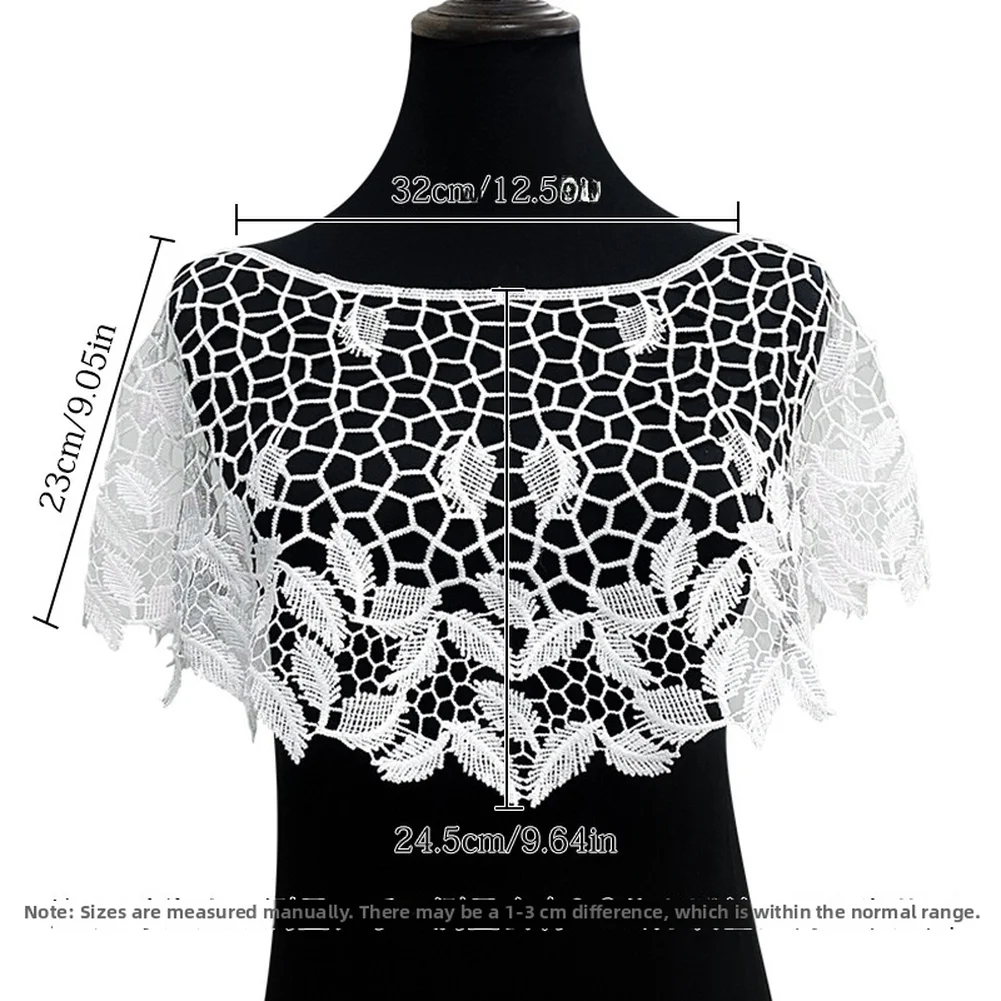 Black White Summer Breathable Hollow Out Knitted Shrug Cover Up Short Cardigan Women Lace Shawls For Dress Shirts
Black White Summer Breathable Hollow Out Knitted Shrug Cover Up Short Cardigan Women Lace Shawls For Dress Shirts
