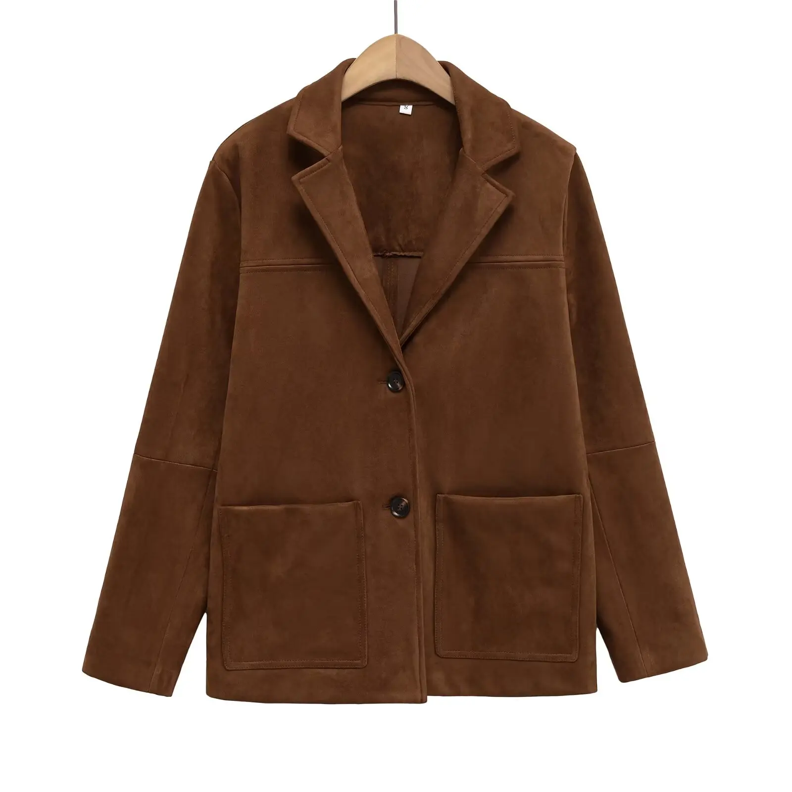 2024, весенняя женская новая коллекция, воротник с пряжкой, карман, костюм в стиле ретро, пальто
2024, весенняя женская новая коллекция, воротник с пряжкой, карман, костюм в стиле ретро, пальто