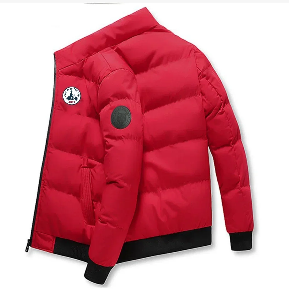 New warm stand-up collar men's cotton-padded jackets for autumn and winter, and street hip-hop zipper windproof men's coats
New warm stand-up collar men's cotton-padded jackets for autumn and winter, and street hip-hop zipper windproof men's coats