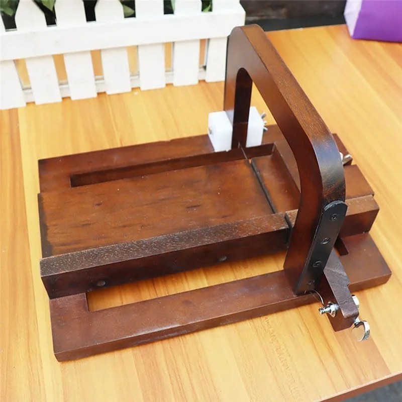 【Hot Cake】Craft Tool For Soap And Cheese - Oak Wooden Soap Cutter With Wire Slicer And Size Scale
【Hot Cake】Craft Tool For Soap And Cheese - Oak Wooden Soap Cutter With Wire Slicer And Size Scale