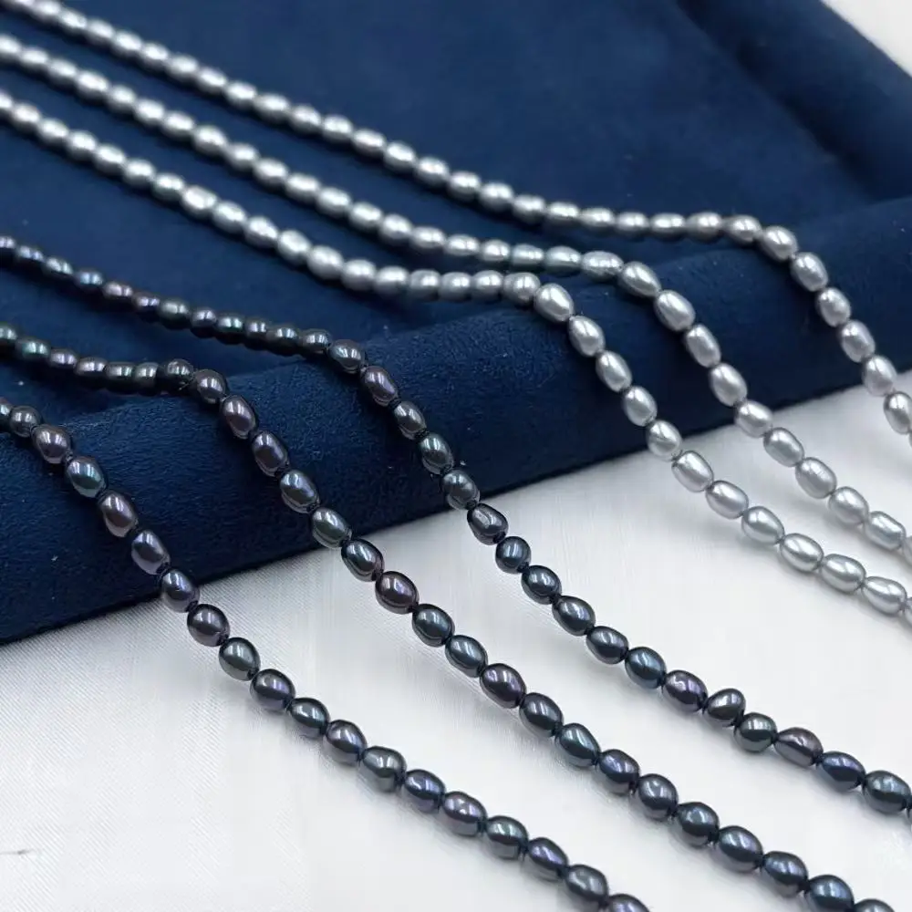 Wholesale High Quality Design Vintage Retro Evening Party Jewelry Making Natural Freshwater Pearl Beads 3-5mm 15"
Wholesale High Quality Design Vintage Retro Evening Party Jewelry Making Natural Freshwater Pearl Beads 3-5mm 15"
