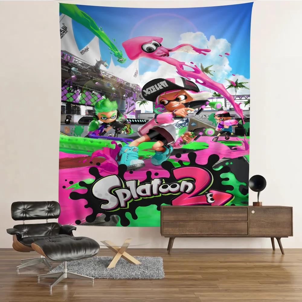 Game S-Splatoones Hippie Wall Hanging Tapestries Bohemian Wall Tapestries Mandala INS Home Decor
Game S-Splatoones Hippie Wall Hanging Tapestries Bohemian Wall Tapestries Mandala INS Home Decor
