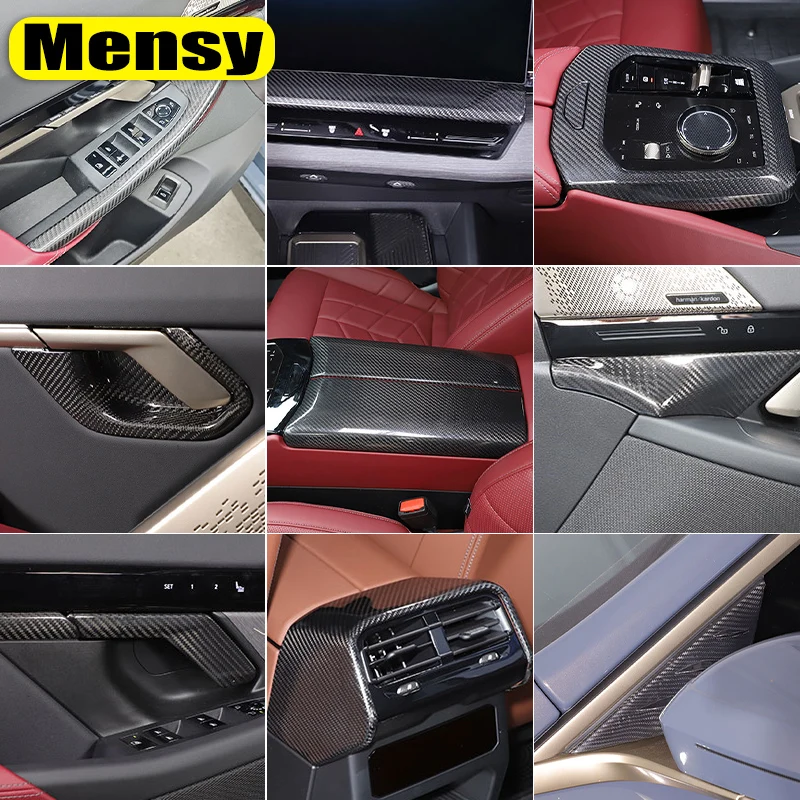 For BMW 5 Series G60 2024 + LHD real carbon fiber Car Interior Stickers Carbon Fiber Central Control Shift Panel Trim Cover Trim
For BMW 5 Series G60 2024 + LHD real carbon fiber Car Interior Stickers Carbon Fiber Central Control Shift Panel Trim Cover Trim