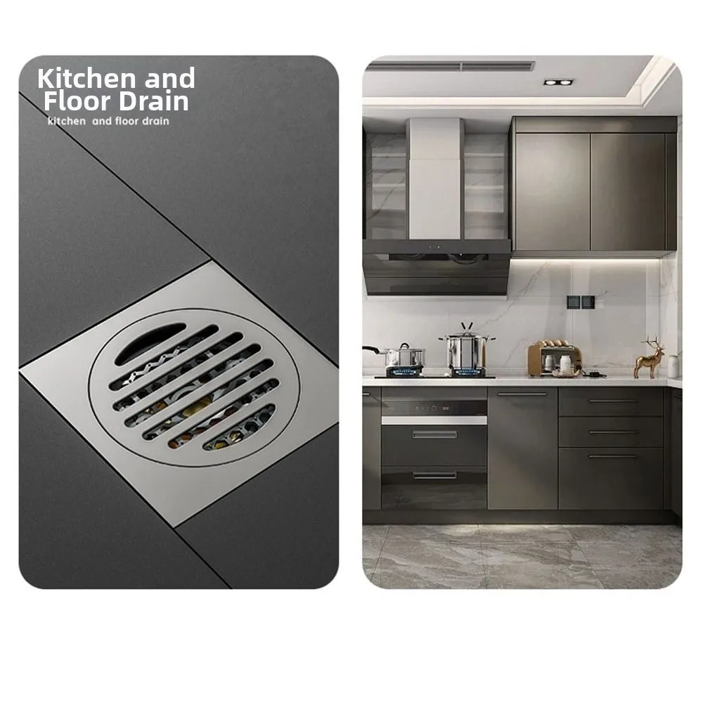 Anti-Odor Stainless Steel Floor Drain Thickened Dual Use Drain Valve Cover All Copper Drain Core Square Bathroom Drain Plug
Anti-Odor Stainless Steel Floor Drain Thickened Dual Use Drain Valve Cover All Copper Drain Core Square Bathroom Drain Plug