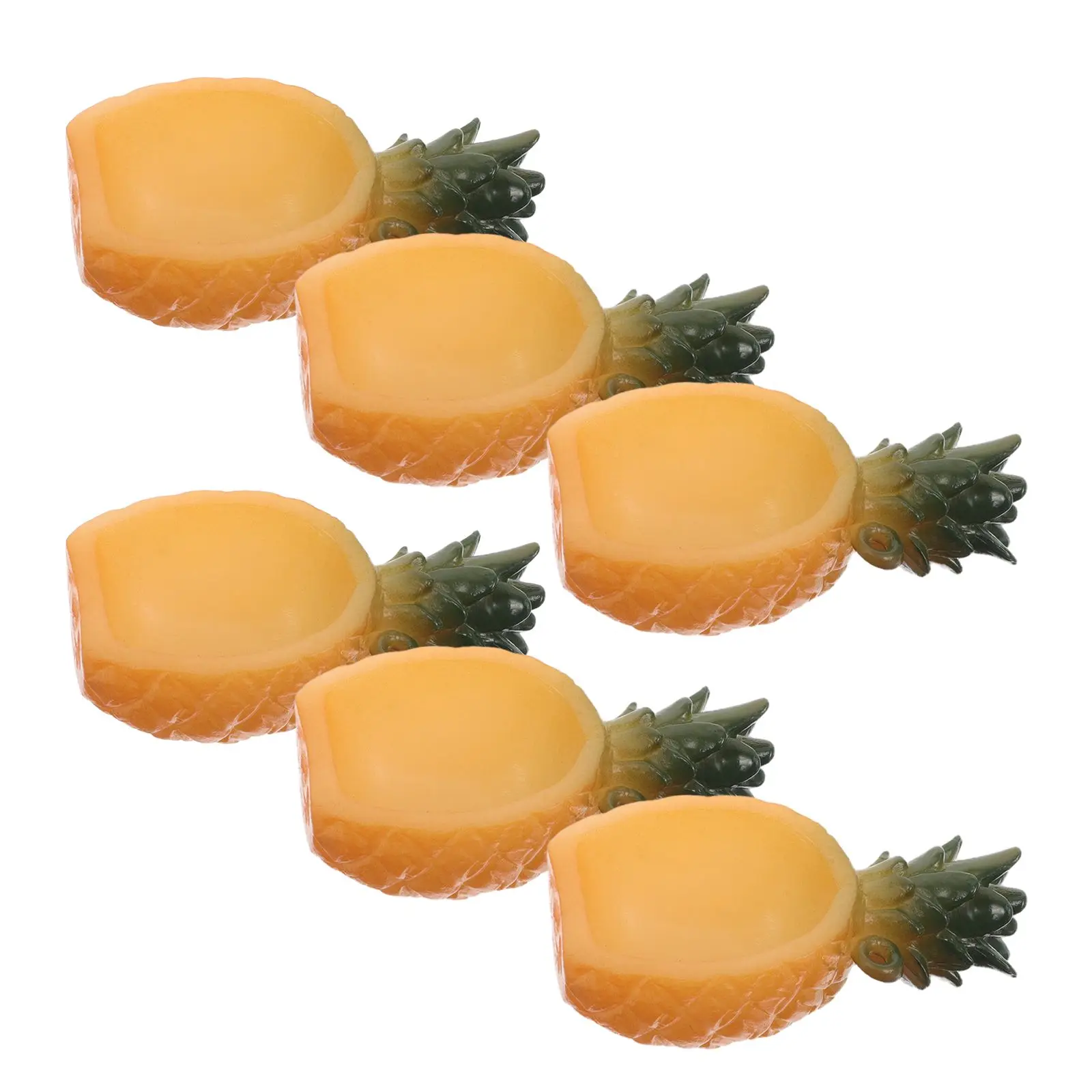 6 Pcs Simulated Pineapple Bowl Fruit Shape Dollhouse Accessories Miniature Kitchen Play Set PVC Bowls High Realism Safe Material
6 Pcs Simulated Pineapple Bowl Fruit Shape Dollhouse Accessories Miniature Kitchen Play Set PVC Bowls High Realism Safe Material